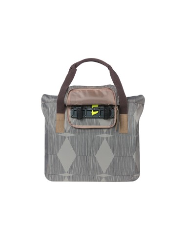 Basil shoppertas Elegance chateau taupe 20-26L