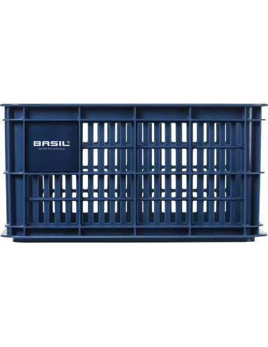 Basil fietskrat S bluestone 17.5L recycled