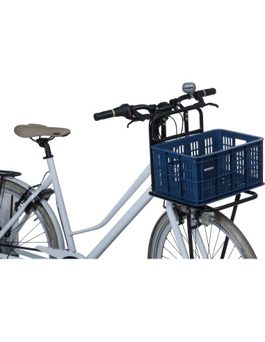 Basil fietskrat S bluestone 17.5L recycled