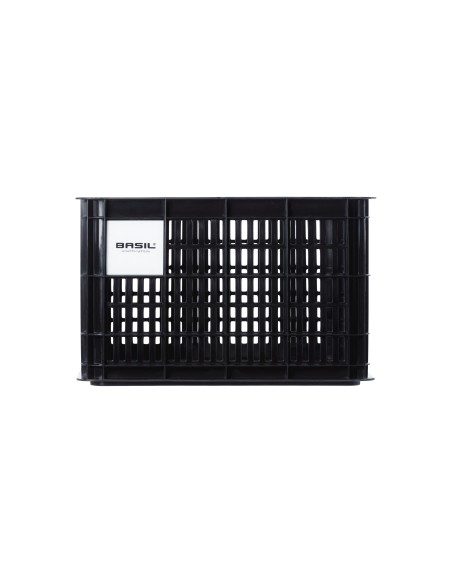 Basil fietskrat M 29.5L recycled zwart