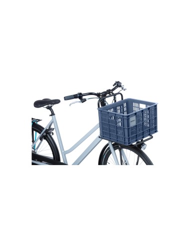 Basil fietskrat M bluestone 29.5L recycled