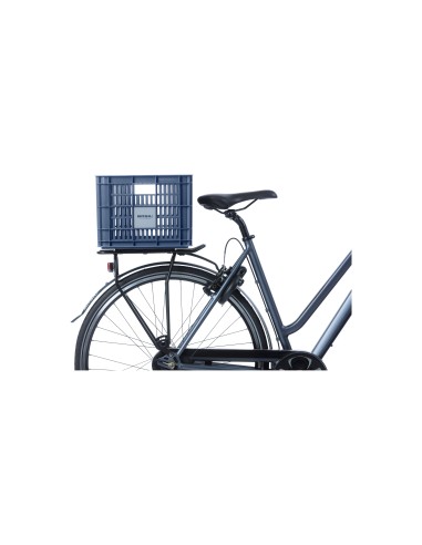Basil fietskrat M bluestone 29.5L recycled