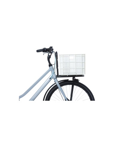Basil fietskrat L bright white 40L recycled