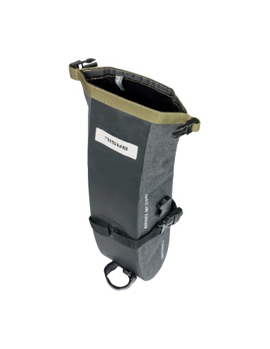 Basil zadeltas Navigator Storm M zwart 1,5L