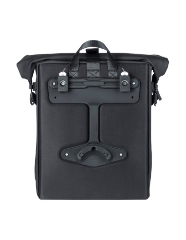 Basil schoudertas SoHo MIK Side night zwart 17L