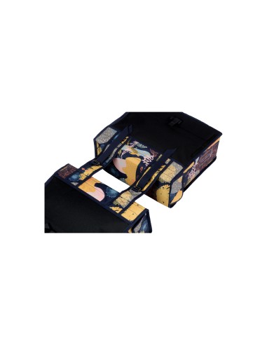 Basil fietstas dubbel Mara XL Reef night bleu 35L