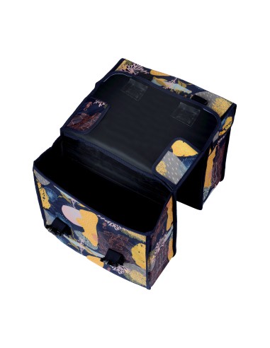 Basil fietstas dubbel Mara XL Reef night bleu 35L