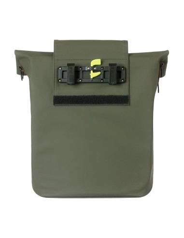 Basil shoppertas City moss green 14-16L