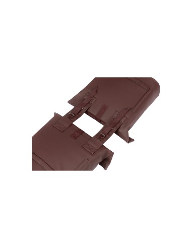 Basil fietstas dubbel City roasted brown 28-32L