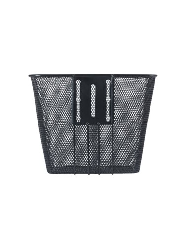 Basil mand Bilbao vaste montage zwart 26x22x27
