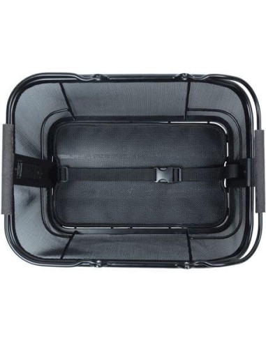 Basil mand Cento Tech Fiber Nordlight MIK 21L zwart