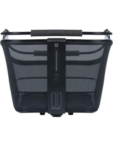 Basil mand Cento Tech Fiber Nordlight MIK 21L zwart