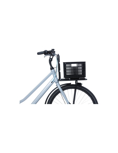Basil fietskrat S MIK 17.5L recycled zwart