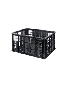 Basil fietskrat L MIK 40L recycled zwart