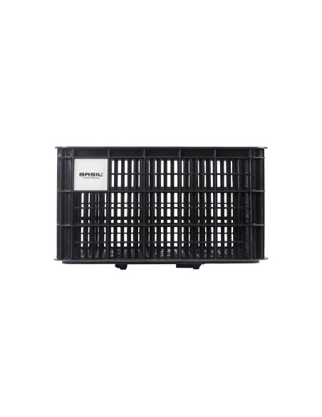 Basil fietskrat L MIK 40L recycled zwart