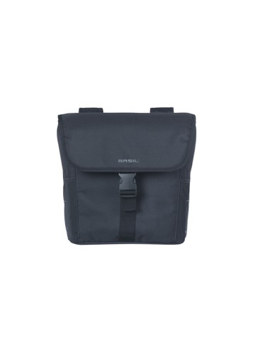 Basil fietstas dubbel Go zwart 32L