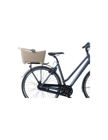 Basil hondenmand Buddy MIK 32L biscotti brown 45x32x22cm