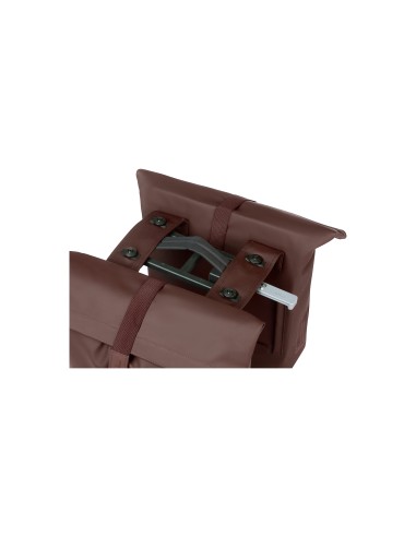 Basil fietstas dubbel City roasted brown MIK 28-32L