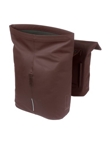Basil fietstas dubbel City roasted brown MIK 28-32L