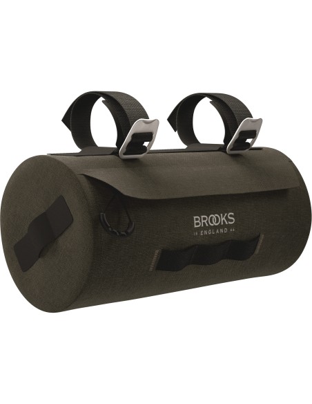 Brooks stuurtas Scape Handlebar Pouch Mud Green 3L