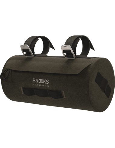 Brooks stuurtas Scape Handlebar Pouch Mud Green 3L