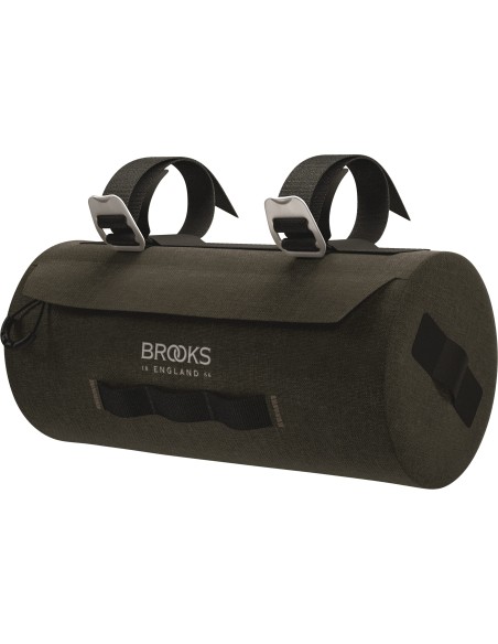 Brooks stuurtas Scape Handlebar Pouch Mud Green 3L