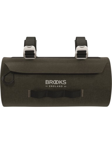 Brooks stuurtas Scape Handlebar Pouch Mud Green 3L
