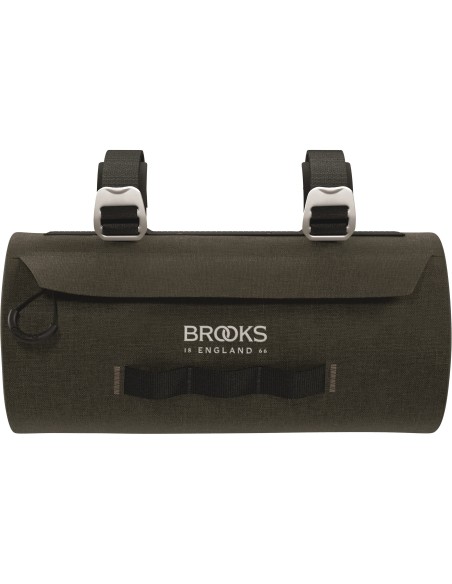 Brooks stuurtas Scape Handlebar Pouch Mud Green 3L