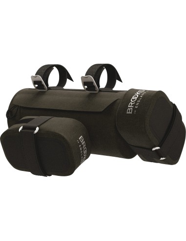 Brooks stuurtas Scape Handlebar Pouch Mud Green 3L