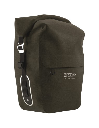 Brooks fietstas enkel Scape L Mud Green 18-22L