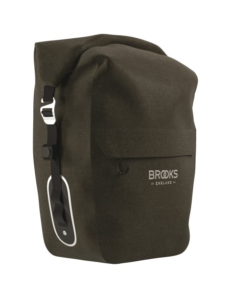 Brooks fietstas enkel Scape L Mud Green 18-22L