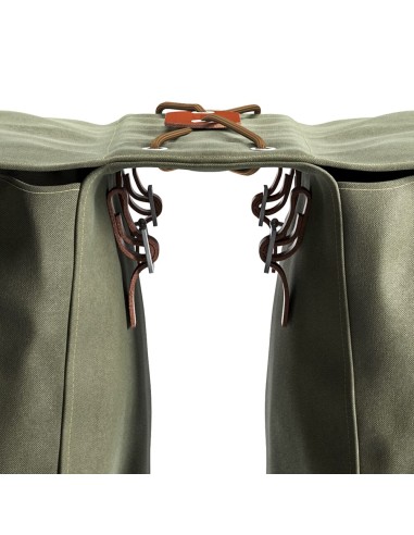Brooks fietstas dubbel Brick Lane Panniers Sage Green 30L