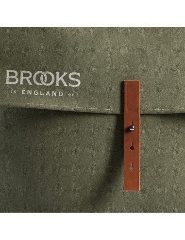 Brooks fietstas dubbel Brick Lane Panniers Sage Green 30L