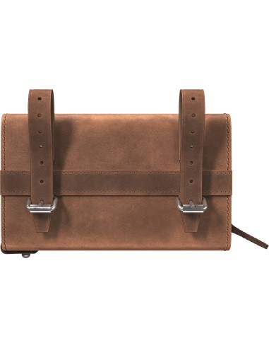 Brooks zadeltas D-Shaped Dark Tan 1L