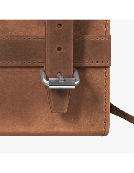 Brooks zadeltas D-Shaped Dark Tan 1L