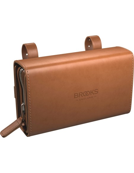 Brooks zadeltas D-Shaped Honey 1L