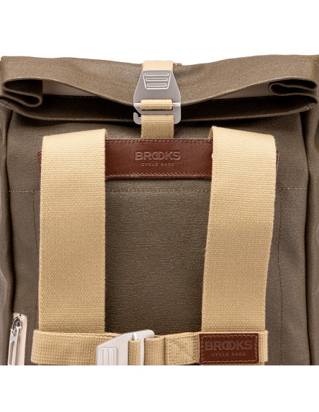 Brooks rugtas Pickwick Cotton Canvas 12L Moss
