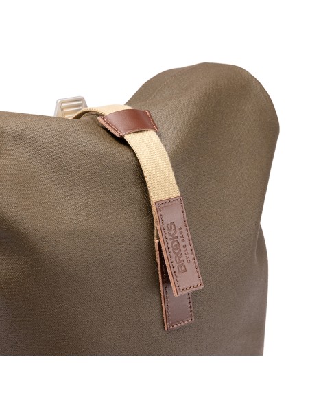 Brooks rugtas Pickwick Cotton Canvas 12L Moss