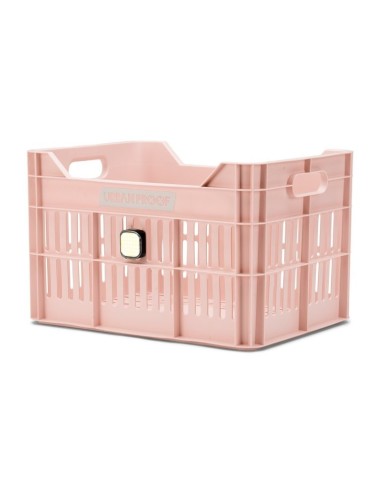 Urban Proof fietskrat 30L pastel pink Recycled 40x30x25cm