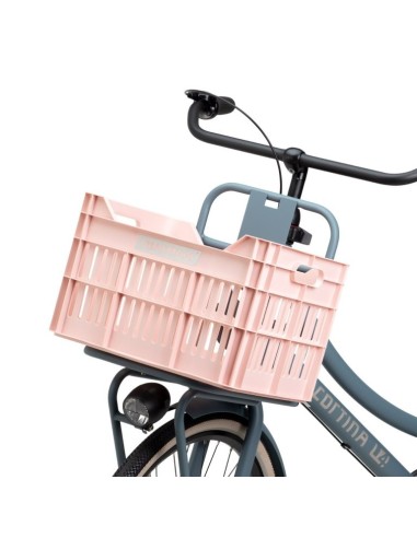 Urban Proof fietskrat 30L pastel pink Recycled 40x30x25cm