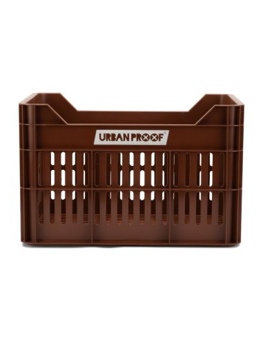 Urban Proof fietskrat 30L deep brown Recycled 40x30x25cm