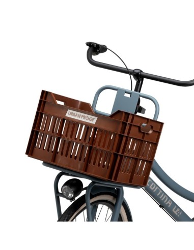 Urban Proof fietskrat 30L deep brown Recycled 40x30x25cm