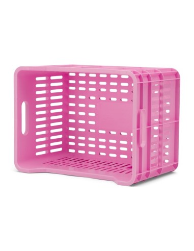 Urban Proof fietskrat 30L bright pink Recycled 40x30x25cm