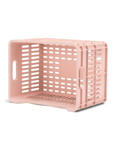 Urban Proof fietskrat 15L pastel pink Recycled 30x22x19cm