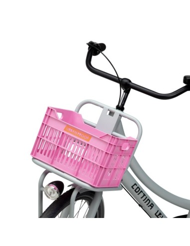 Urban Proof fietskrat 15L bright pink Recycled 30x22x19cm