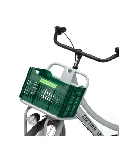 Urban Proof fietskrat 15L retro green Recycled 30x22x19cm