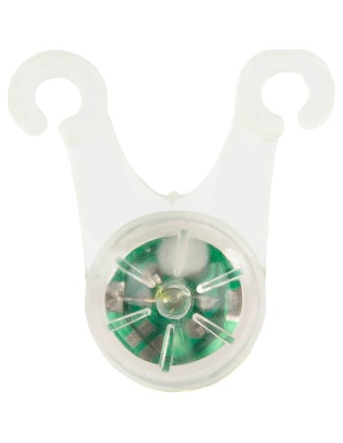 IKZI Light achterlicht rond batterij zadelbrug rood