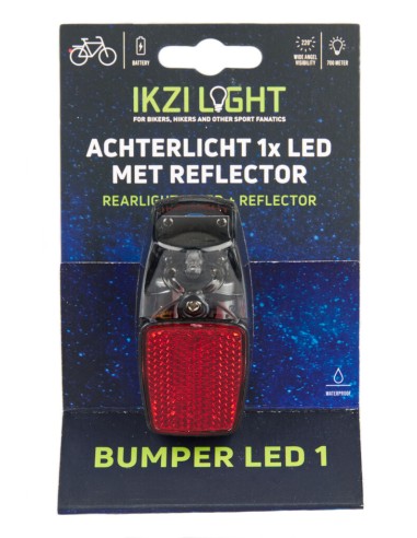 IKZI Light achterlicht batterij spatbord