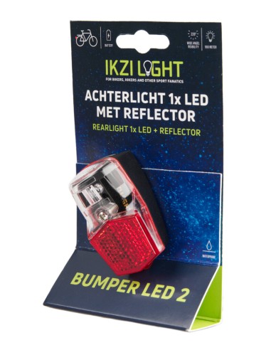 IKZI Light achterlicht batterij spatbord