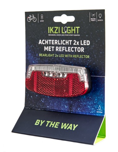 IKZI Light achterlicht By The Way batterij 80mm